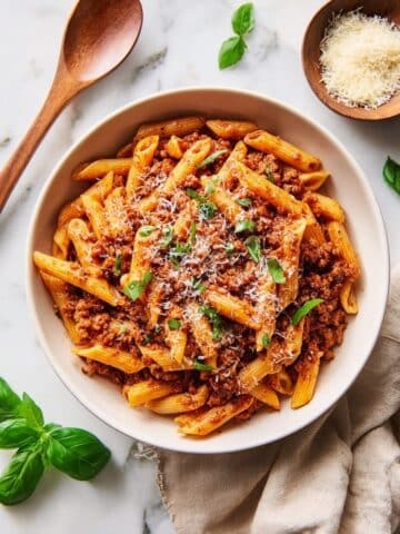 Instant Pot Bolognese Pasta Recipe
