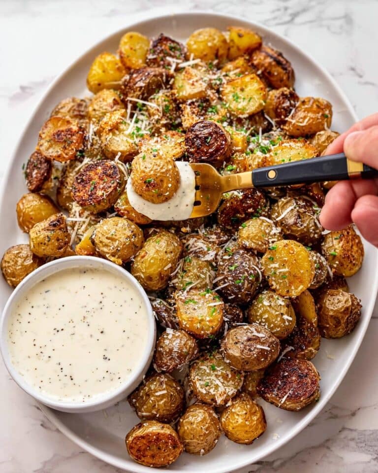 Crispy Parmesan Potatoes Recipe