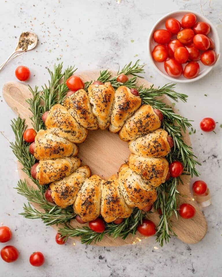 Pigs in a Blanket Wreath Recipe