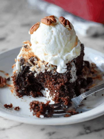 Chocolate Earthquake Cake