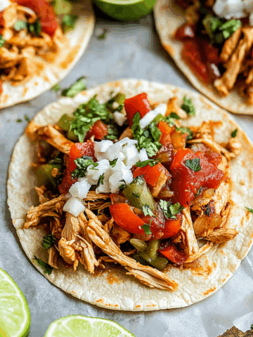 Crockpot Chicken Fajitas