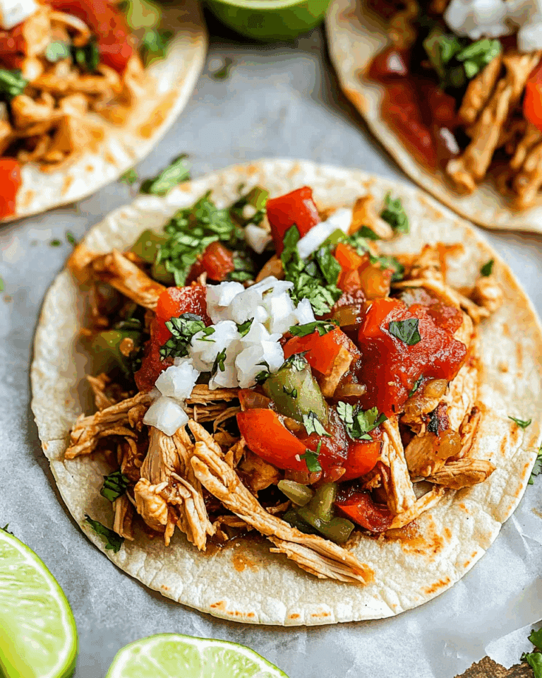 Crockpot Chicken Fajitas