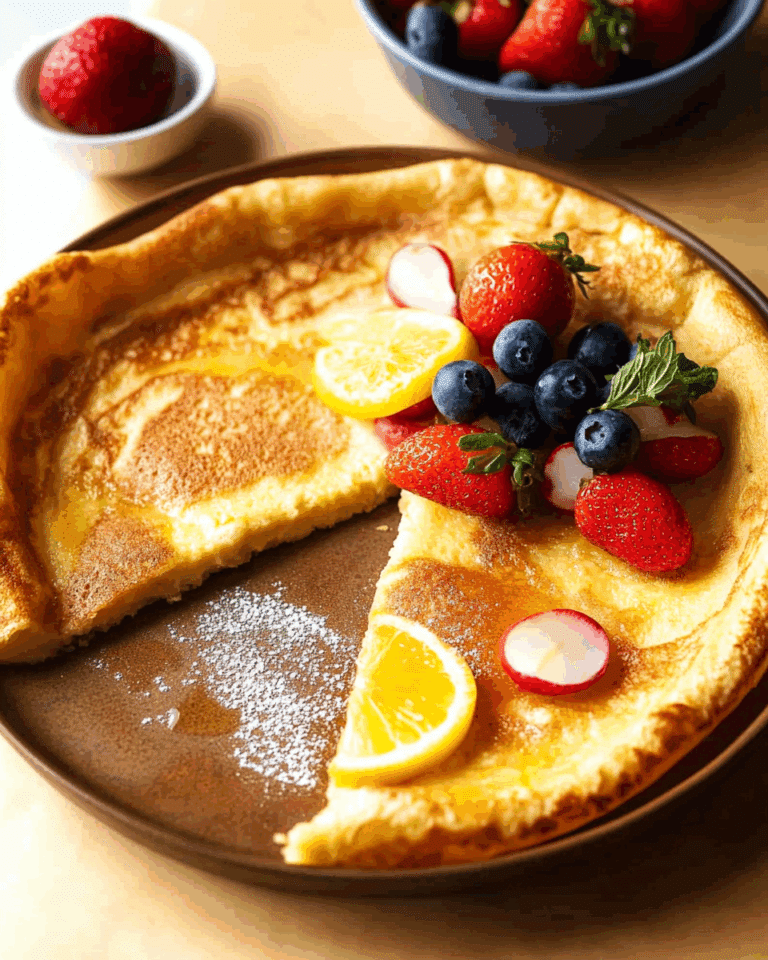 Dutch Baby Recipe