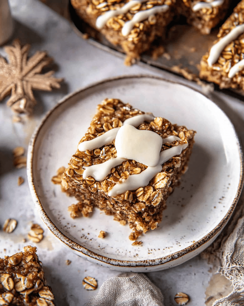 Gingerbread Baked Oatmeal