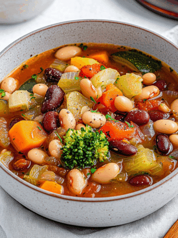 Mixed Bean and Vegetable Stew