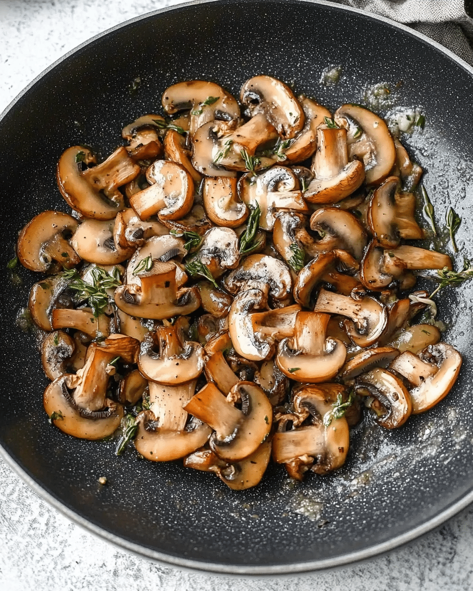 Mushroom Crostini with Herbed Cashew Cheese
