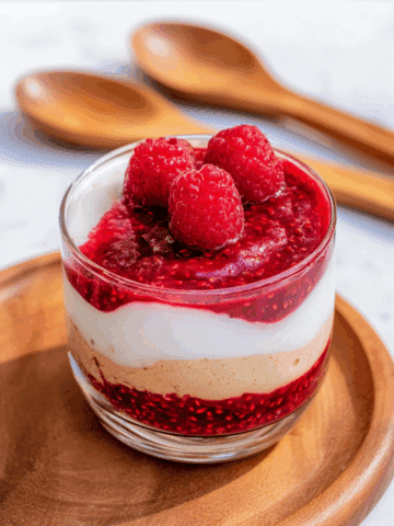 No Bake High Protein Cheesecake Cups