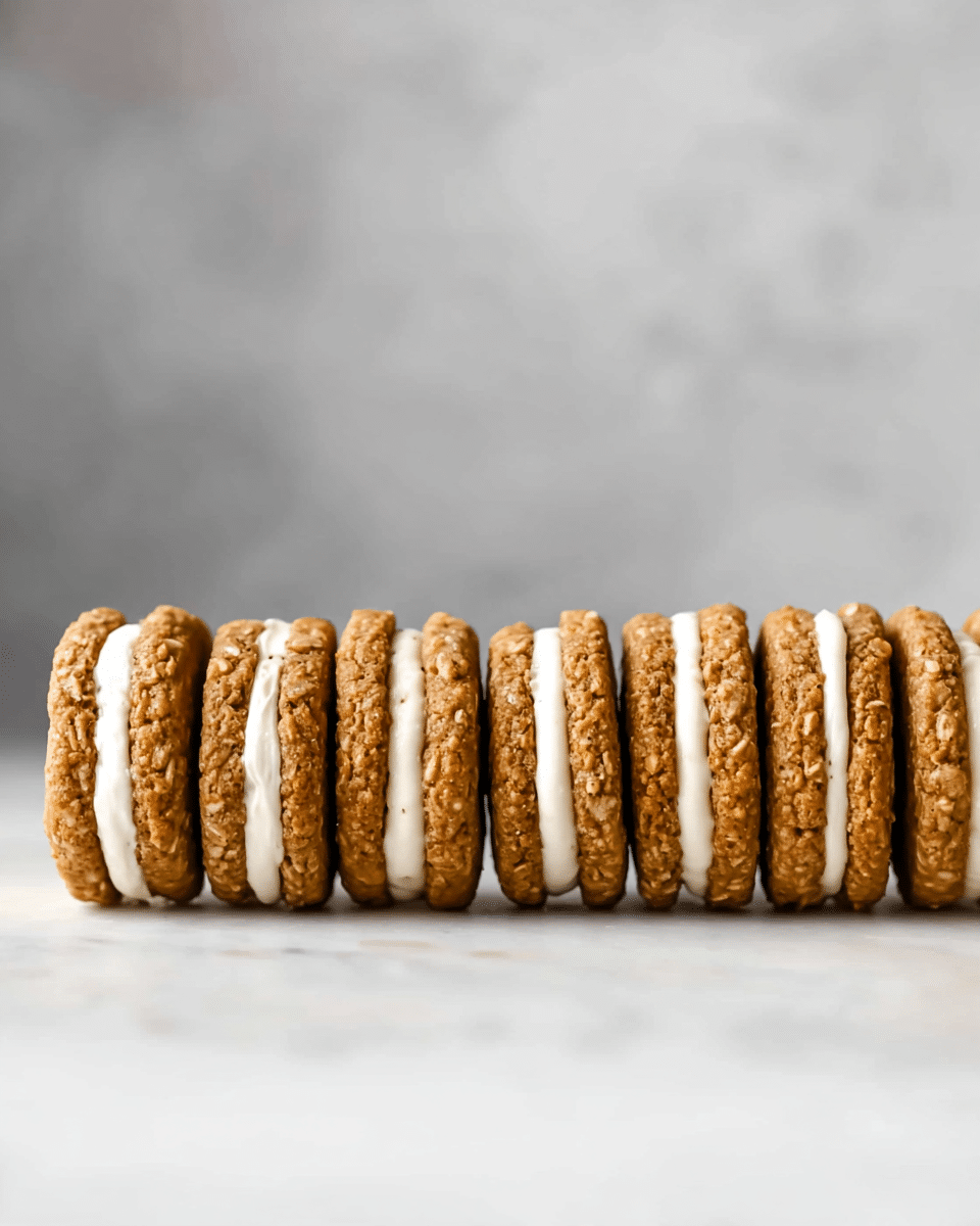 Pumpkin Oatmeal Cream Pies