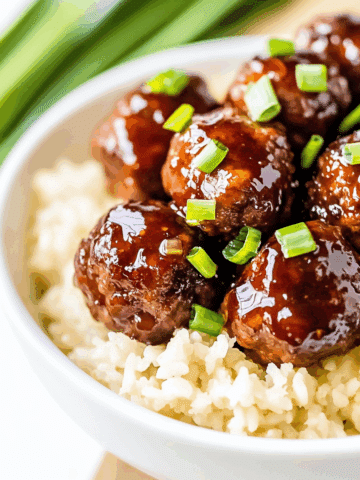 Pineapple Teriyaki Meatballs