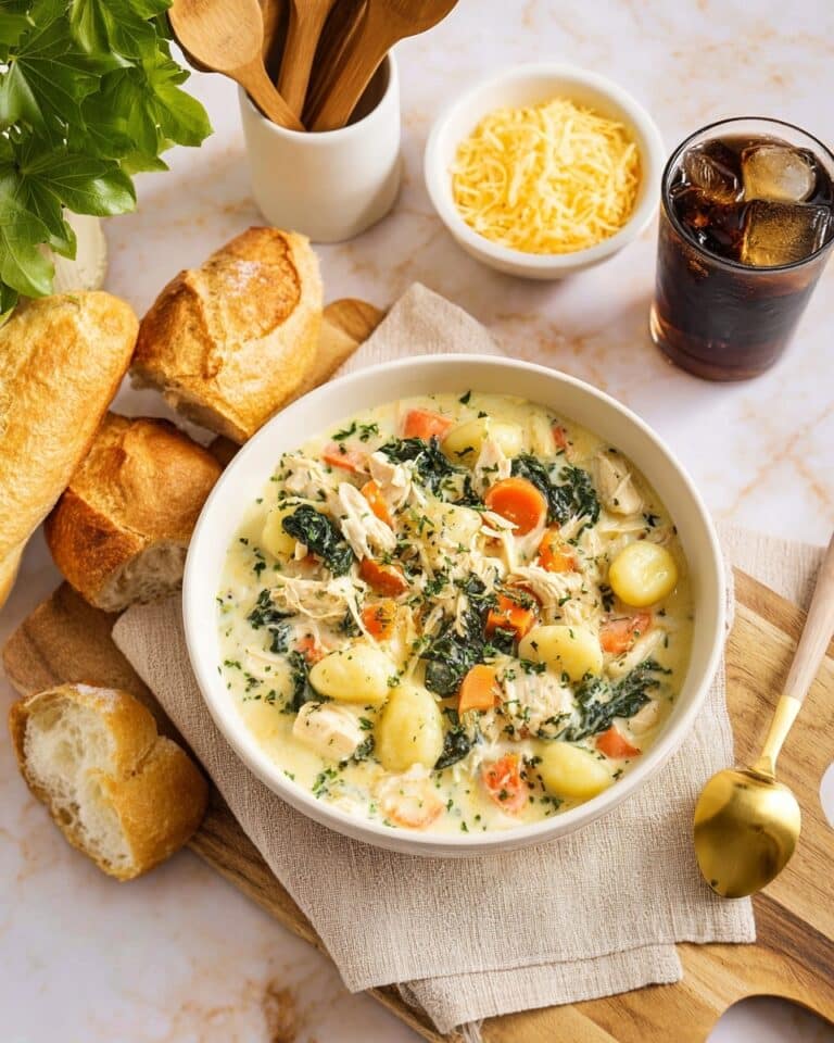 Crockpot Chicken Gnocchi Soup Recipe