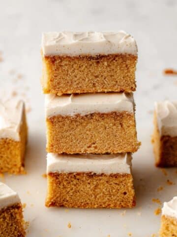 Pumpkin Bars with Brown Sugar Frosting Recipe