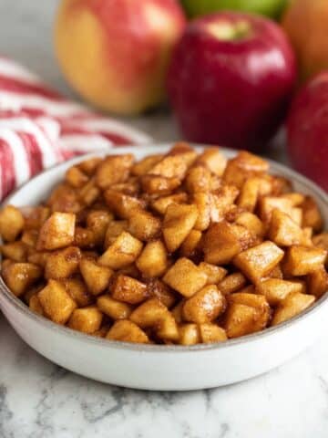 Air Fried Cinnamon Brown Sugar Apples Recipe