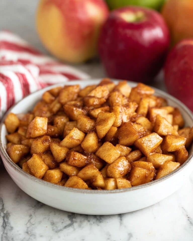 Air Fried Cinnamon Brown Sugar Apples Recipe
