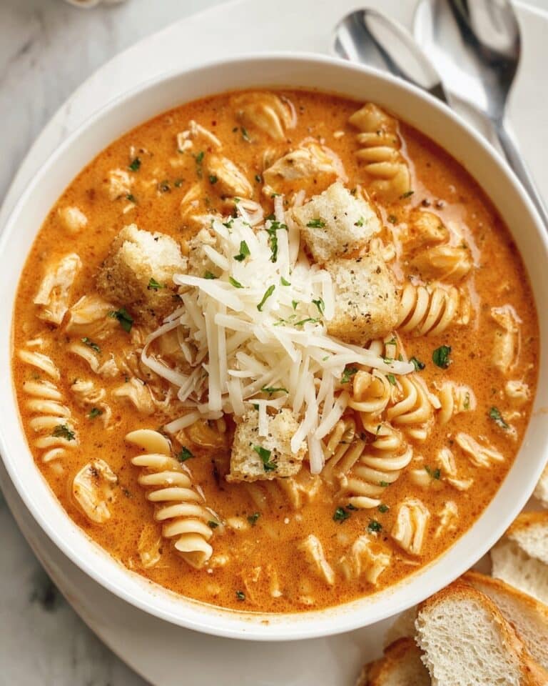 Crockpot Chicken Parmesan Soup Recipe