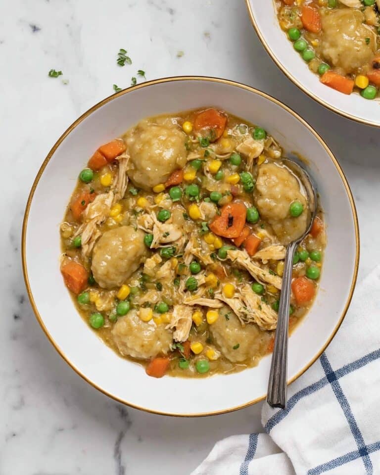 Turkey and Cornbread Dumplings Recipe