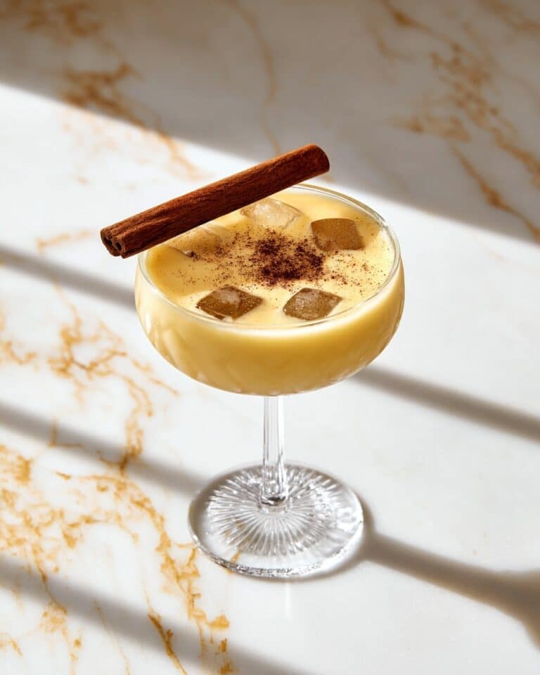 Amaretto Eggnog Spritz Recipe