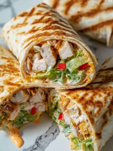 Chipotle Ranch Grilled Chicken Burrito Recipe