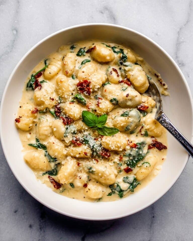 Tuscan Creamy Gnocchi Recipe