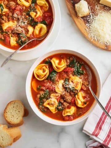 Tuscan Tortellini Soup Recipe
