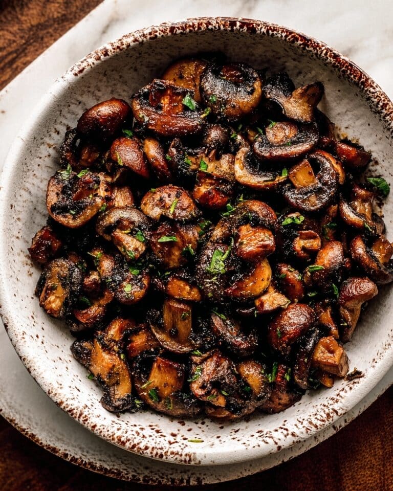Crispy Air Fryer Mushrooms Recipe