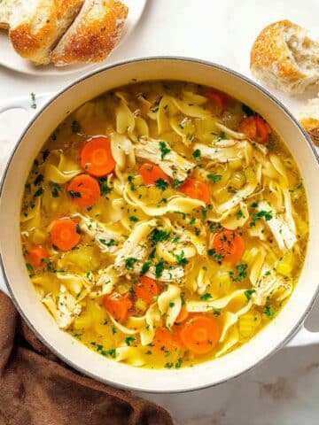 The Coziest Chicken Noodle Soup Recipe