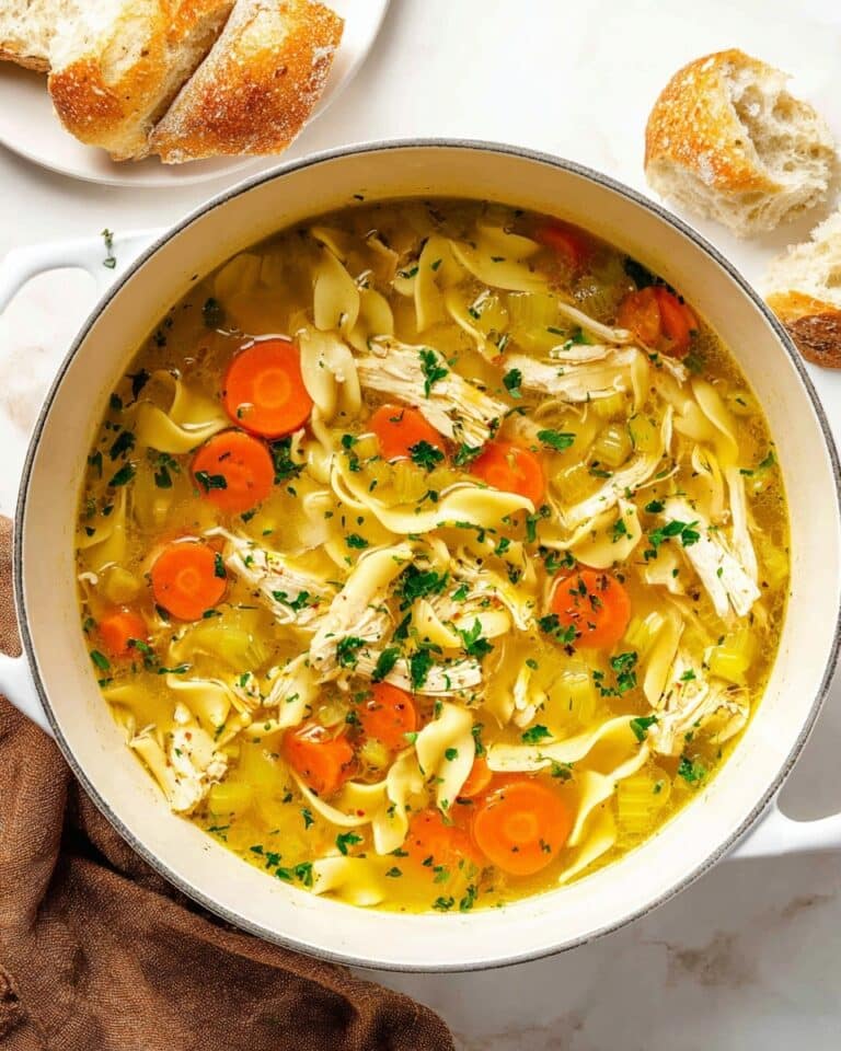 The Coziest Chicken Noodle Soup Recipe