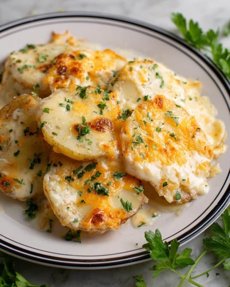 Cheesy Scalloped Potatoes Recipe