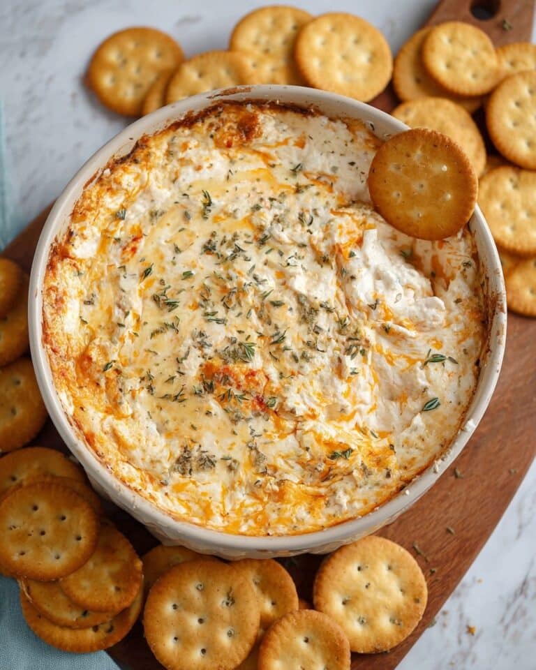 Cheesy Hot Crab Dip Recipe