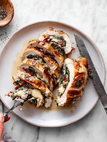 Cranberry Brie Stuffed Chicken Breasts Recipe