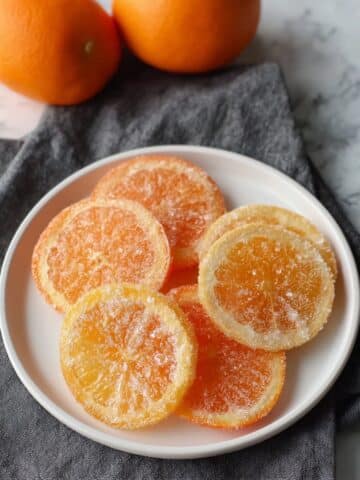Candied Orange Slices Recipe