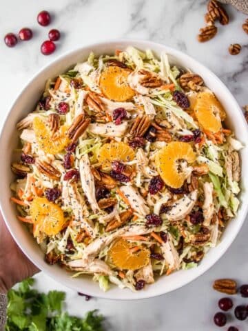 Asian Chicken Cranberry Salad Recipe