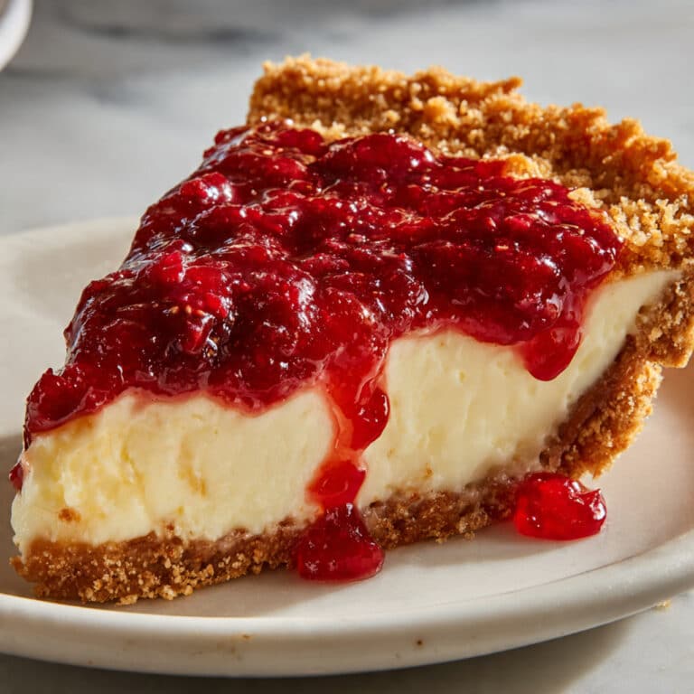 Cranberry Cheesecake Pie Recipe