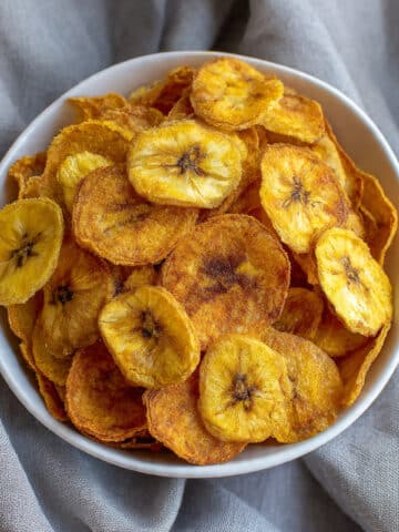 Air Fryer Cinnamon Banana Chips Recipe