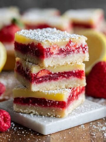 Cranberry Lemon Bars Recipe