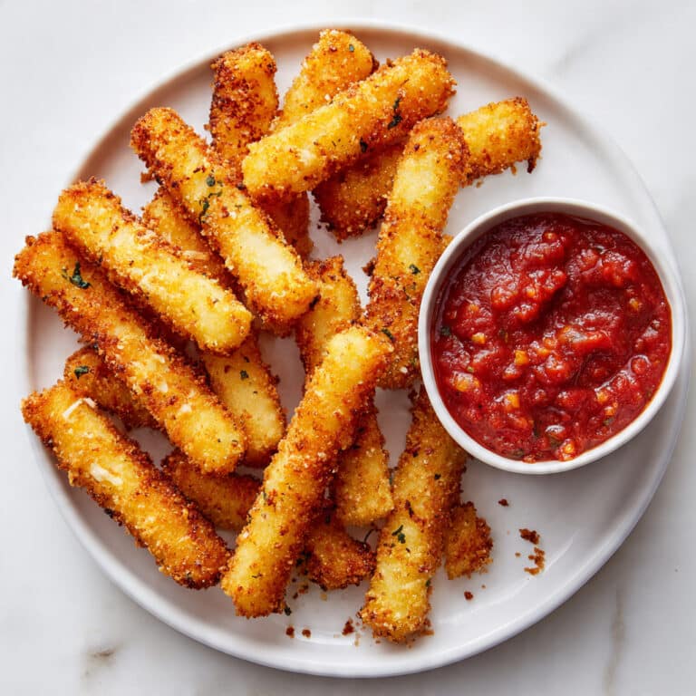 Homemade Mozzarella Sticks Recipe