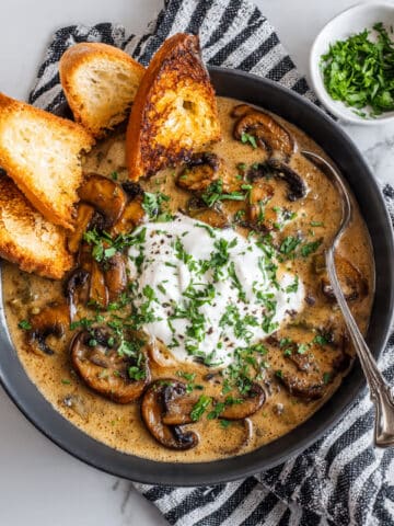 Hungarian Mushroom Soup Recipe