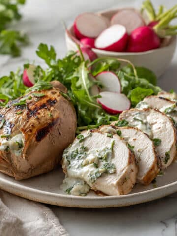 Herb Ricotta Stuffed Chicken Breast Recipe