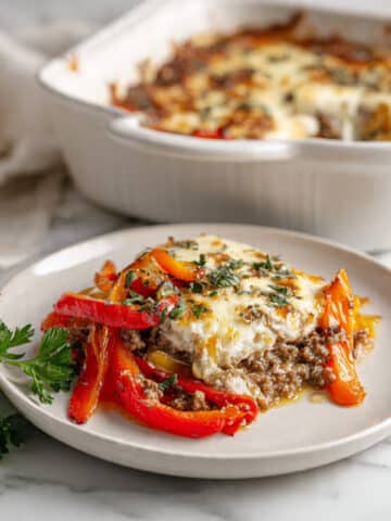Easy Philly Cheesesteak Casserole Recipe