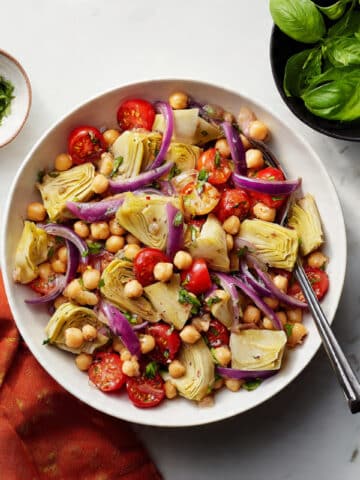 Tuscan Artichoke Tomato Salad Recipe