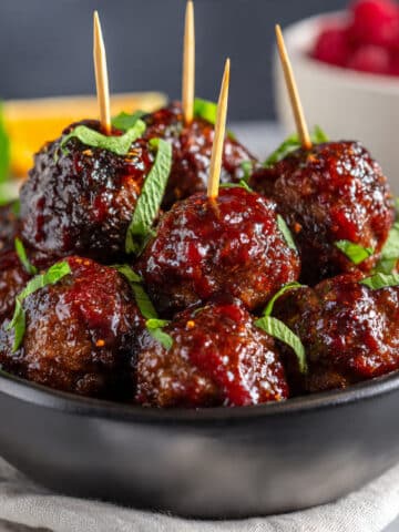 Cranberry BBQ Meatballs Recipe