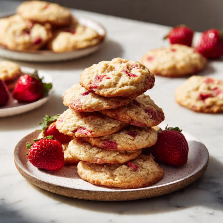 Easy Strawberry Shortcake Cookies Recipe