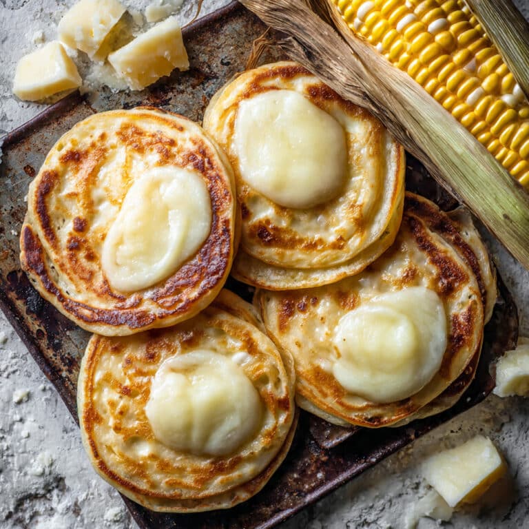 Cachapas: Venezuelan Corn Pancakes with Cheese Recipe