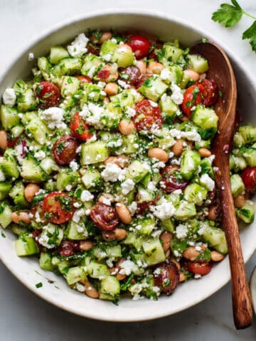 Black Eyed Pea Salad with Pomegranate and Mint Recipe