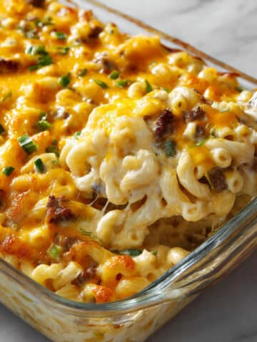 Philly Cheesesteak Mac and Cheese Recipe