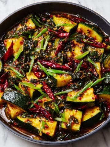 Spicy Garlic Soy Sauce Zucchini Stir-Fry Recipe