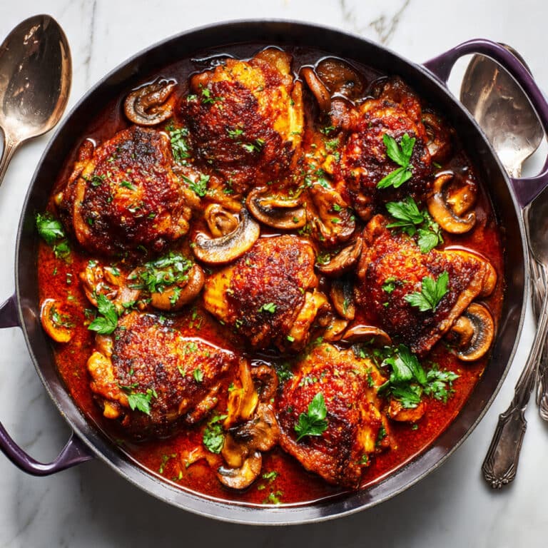 French Chicken Marengo Recipe