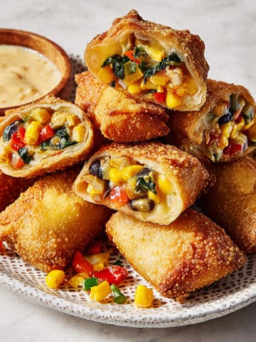 Air Fryer Southwestern Egg Roll Recipe