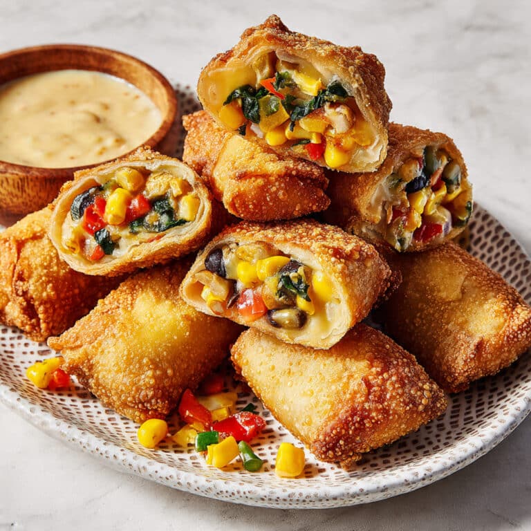 Air Fryer Southwestern Egg Roll Recipe