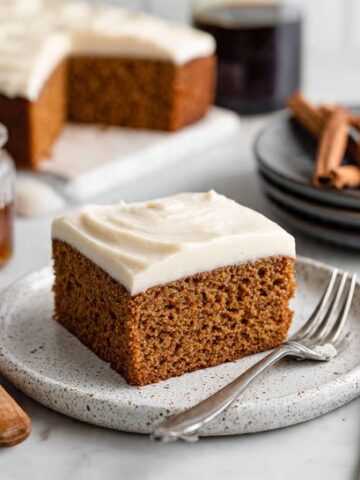 Zucchini Cake with Maple Cream Cheese Frosting Recipe
