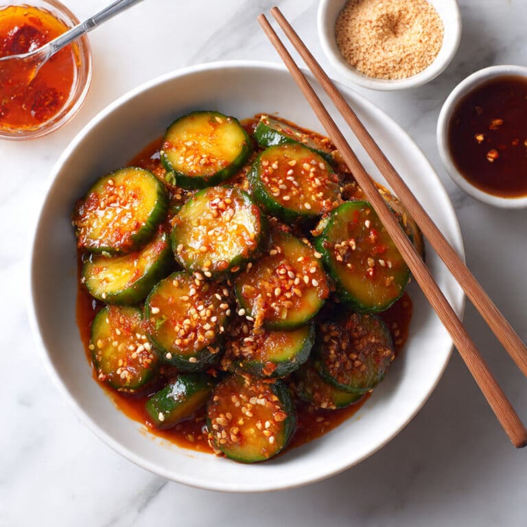 Peanut Chili Crisp Cucumber Salad Recipe
